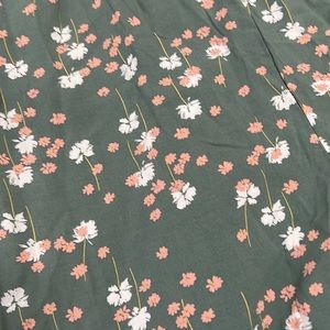 Green Flowery Romper